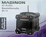 Baustellenradio mit Bluetooth® Radio Baustelle (schwarz)