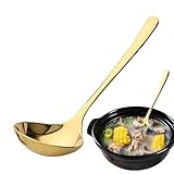 Esslöffel zum , Müsli-Löffel, lebensmittelecht, goldfarbene Teelöffel,...