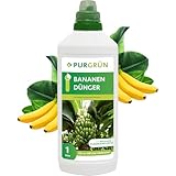 Purgrün® Bananen-Dünger 1 Liter – Extra Stickstoff für schnelles...
