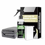 Auto Innenraum Reiniger Set 120ml - Innenraumreiniger - Cockpitpflege für...