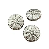 Metallknöpfe mit Blumenmuster, 15 mm bis 23 mm, 6 Stück, Farbe 1, 20 mm,...