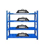 Pro&Basics Schwerlastregal 500KG Fachlast 200x160x50 Metallregal...