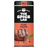 Steak Pfeffer Gewürzsalz 140 g The Spice Lab – intensives Steakgewürz...