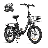 ENGWE E-Bike Klapprad Elektrofahrrad mit 20 Zoll Fat Tire, 15.6Ah...