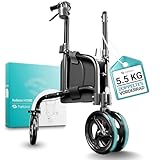 Helavo Rollator 3 Räder nur 5.5 kg - Indoor Rollator schmal für Wohnung,...