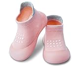 Dookeh Krabbelschuhe Baby (A3-Rosa, 9-12 Monate, EU Size 19, Fabrikgröße...