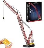 Mould King 17015 Technik Kran 188cm Raupenkran LR-13000 Raupenkran mit 6...