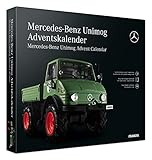 FRANZIS 55406 - Mercedes-Benz Unimog Adventskalender grün, Metall...