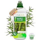 Purgrün® Bambusdünger 1 Liter – Extra Stickstoff für kräftiges...