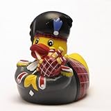 DUCKSHOP I Badeente Scottish Piper I Quietscheente Dudelsackspieler I...