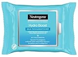 Neutrogena Hydro Boost Abschminktücher, Aqua Reinigungstücher mit...