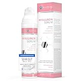 Hyaluron Serum hochdosiert 100ml - mit Anti Aging Booster Avocado-Öl,...