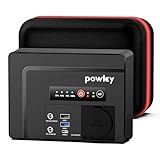 Powkey Powerbank mit Steckdose 97.68Wh/27000mAh Tragbare Powerstation mit...