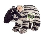 Teddy Hermann 92332 Tapir Baby 24 cm, Kuscheltier, Plüschtier,...