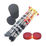 Poupangke Holzkohle zum Grillen, Holzkohle zum Grillen | schnell brennende...