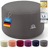 Body & MInd® Yogakissen Meditationskissen Boden Sitz-Kissen Polster für...