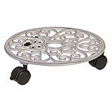 Wagner Pflanzenroller ANTIK Ø 29 x 6,5 cm I Pflanzenroller & Blumenroller...