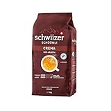 Schwiizer Schüümli medium_roast, Crema Ganze Kaffeebohnen 1kg -...