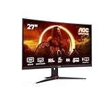 AOC Gaming CQ27G2SE - 27 Zoll QHD Curved Monitor, FreeSync Premium...