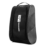GERAWOO Tragbare Fußball schuhtasche, Robuster Golf Schuhbeutel Soccer...