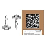 HELPMATE Spenglerschrauben 4,5x25 mm, 50 Stück, DIN 7995, Edelstahl A2,...