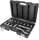 KS Tools 913.3835 3/8' 12-kant-Einsteck-Maulschlüssel-Satz mit Gelenk,...