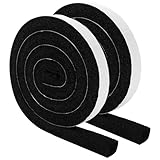 MUXHEL 2er-Set 2m Moosgummi Selbstklebend, 25mm(B) x25mm(D), dichtband...