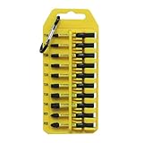 Starblock Bithalter 50mm Torx & Pozidriv mit Karabiner | 10 Stück, für...