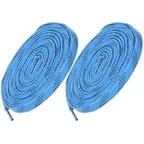 ORFOFE Hockey Schlittschuh Schnürsenkel aus Polyester 2 Paar 244cm...