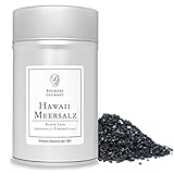 Boomers Gourmet - Hawaii Meersalz 'Black Lava' - Gewürzdose 11,5 cm - 250...