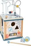 small foot Motorikwürfel Unterwasserwelt aus Holz, mit fünf bespielbaren...