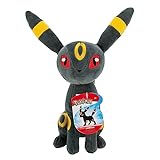 Pokémon PKW0054-20cm Plüsch - Nachtara, offizielles Pokemon Plüsch