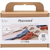 Creativ Mini-Bastelset Makramee, Schlüsselanhänger, 1 Packung, Teal