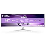 PHILIPS Evnia 49M2C8900AM - 49 Zoll QD OLED Curved Gaming Monitor, 240...