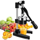 Manuelle Zitruspresse aus robustem Gusseisen und Edelstahl 304 zum...