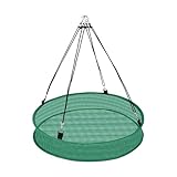 Vogelfutter Auffangschale für Vogelhäuschen – Große Futterplatzschale...