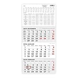 Trötsch Dreimonatskalender Drei-Monatskalender 2026: mit Datumschieber