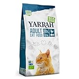 YARRAH Bio Katzenfutter trocken | Hochwertiges Premium Trockenfutter für...