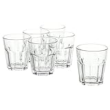 IKEA 6-er Set Gläser Pokal stapelbares Glas für kalte oder heiße...