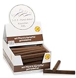 123... Hund dabei! - Kaurollen XXL 50er Tray (Pferd) - Dentalkaurolle -...