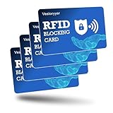 RFID-/NFC-blockierende Karte, Kreditkartenschutz, Kartenblocker für...