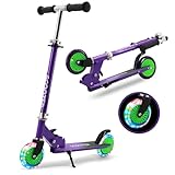 Y-RAIN Roller Kinder mit 3 Verstellbaren Höhen kinderroller für mit LED...