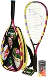 Speedminton,400043,Kinder AA8Junior SpeedBadminton Set, OneSize, Lila/Pink,...