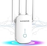 WONLINK WLAN Verstärker, 1200Mbit/s WLAN Repeater Dualband WiFi...
