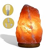 LANDSTER Himalaya Salzlampe Salzkristall Lampe Tischlampe Salzkristalllampe...