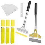 SENLINLIN Tapetenentferner Set, 2 Stück Tapetenkratzer mit 30...