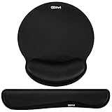 GIM Mauspad Gelkissen Mousepad mit Handauflage Ergonomisches Mauspad...