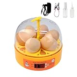 REDKNOT Brutautomat Vollautomatisch Inkubator für 6 Eier mit Automatischem...