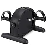 RYGEO Mini-Pedal-Trainer Fahrrad Tragbarer Pedal-Trainer Beine und Arme...