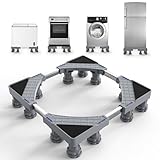 DEWEL 12 Füße Kühlschranksockel, podest für waschmaschine und trockner,...